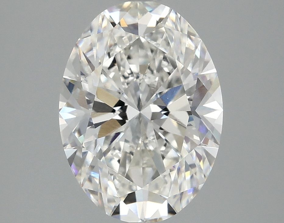 2.77 ct. oval Lab Grown Diamond front image