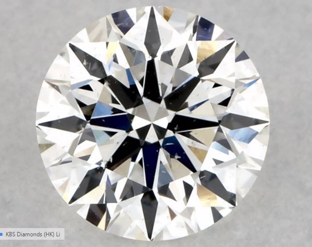 0.56 ct Round diamond
