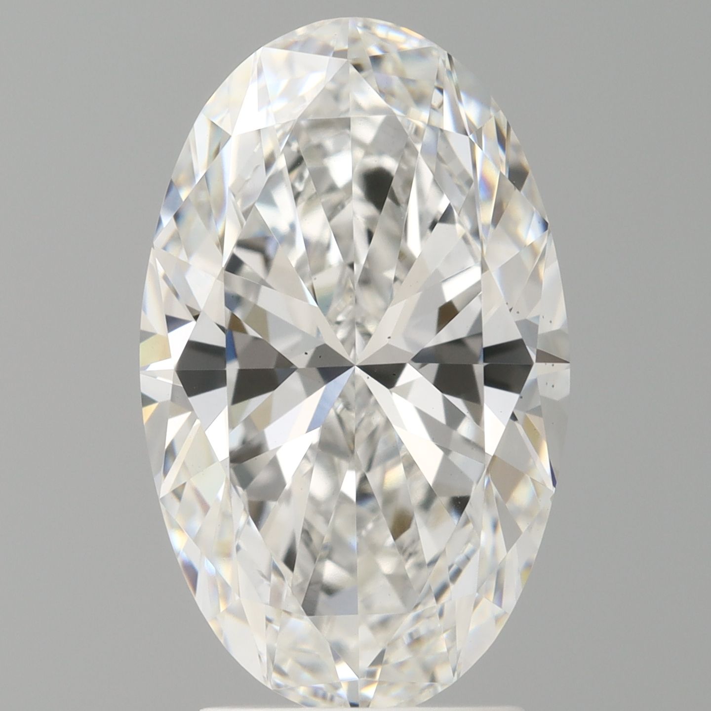 3.10 ct. oval Lab Grown Diamond front image