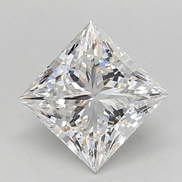 1.74 ct. princess Lab Grown Diamond front image