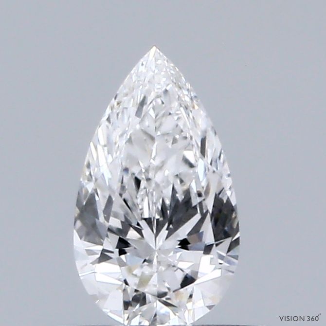 0.38 ct lab-grown Pear Diamond