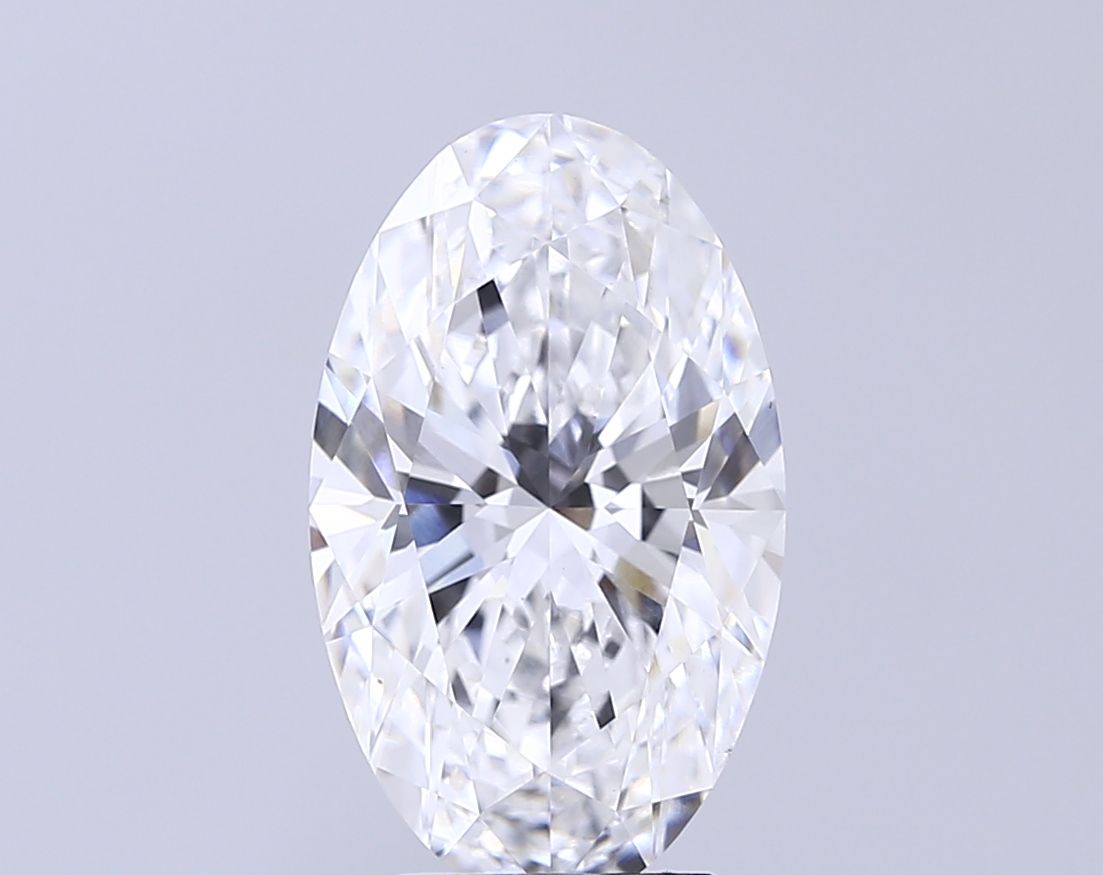 4.06 ct. oval Lab Grown Diamond front image