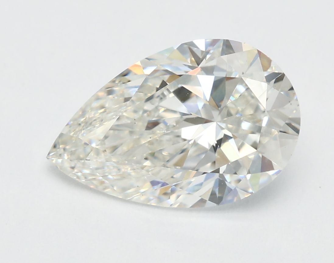 2.10 ct. pear Lab Grown Diamond front image