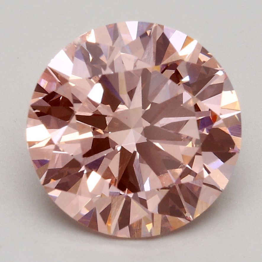 2.54 ct. round Lab Grown Diamond front image