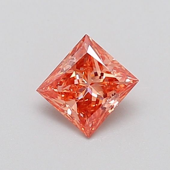 0.36 CT Fancy Vivid Brown Pink RADIANT