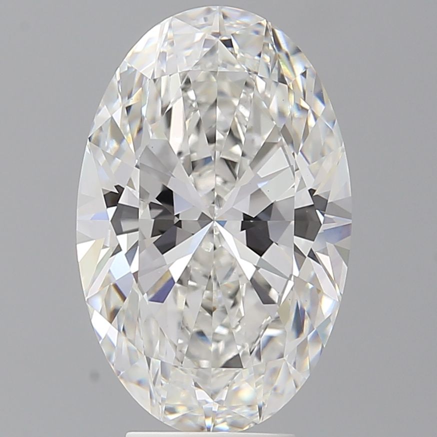 5.57 ct. oval Lab Grown Diamond front image