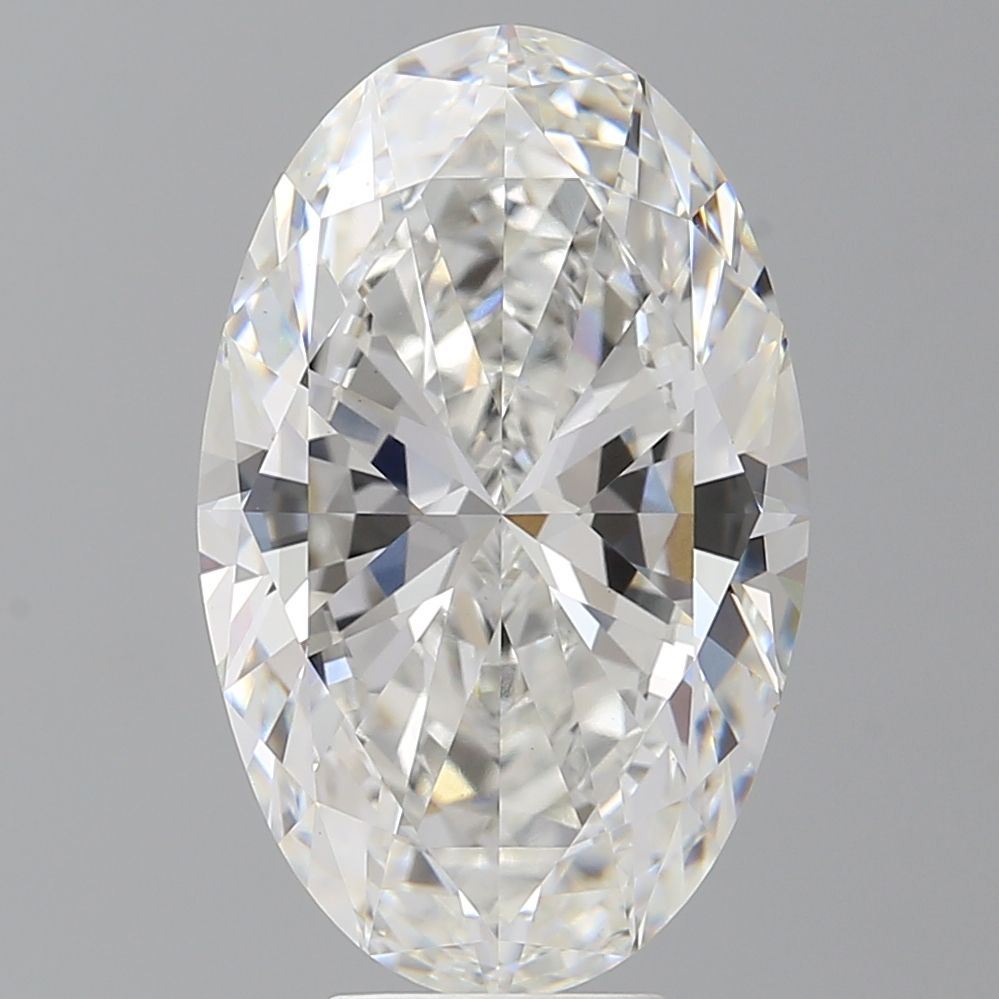 7.58 ct. oval Lab Grown Diamond front image