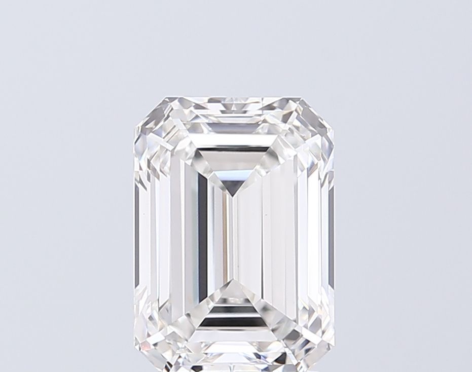 3.21 ct. emerald Lab Grown Diamond front image