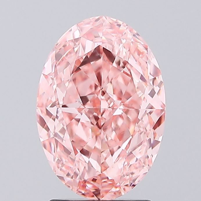 3.01 ct. oval Lab Grown Diamond front image