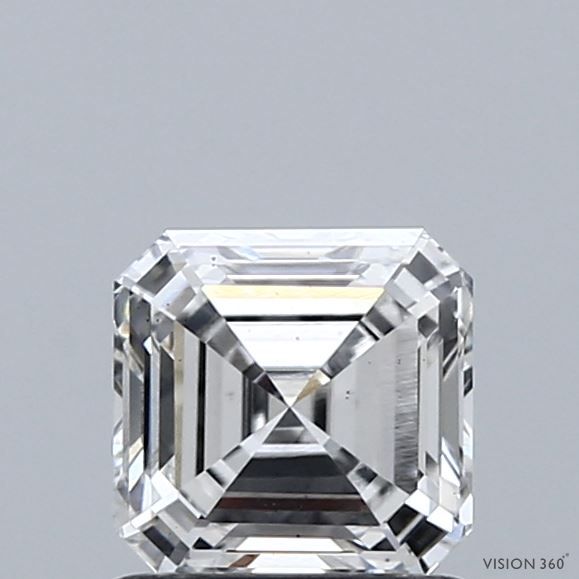 1.00 ct Square Emerald diamond