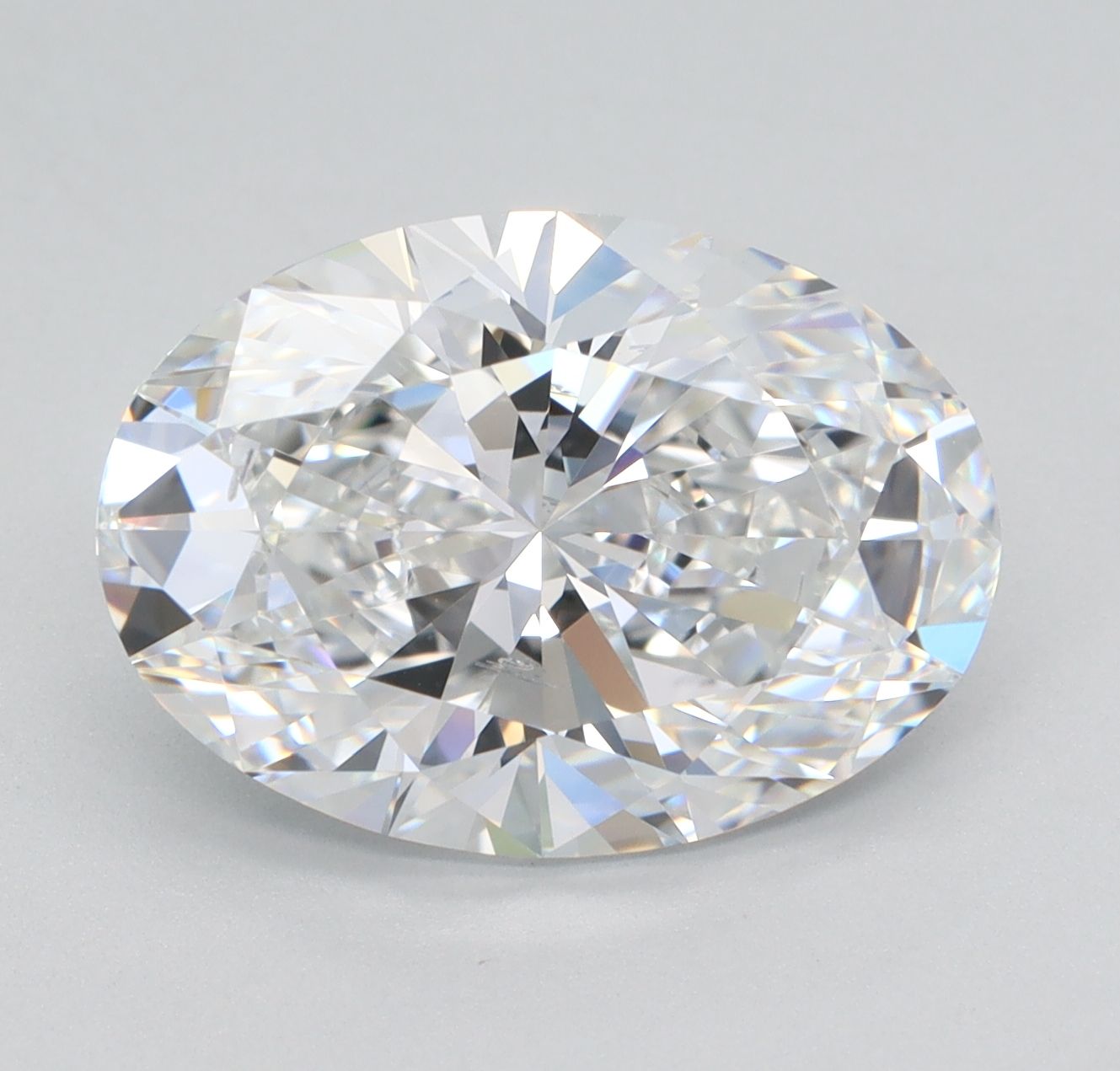 4.06 ct. oval Lab Grown Diamond front image