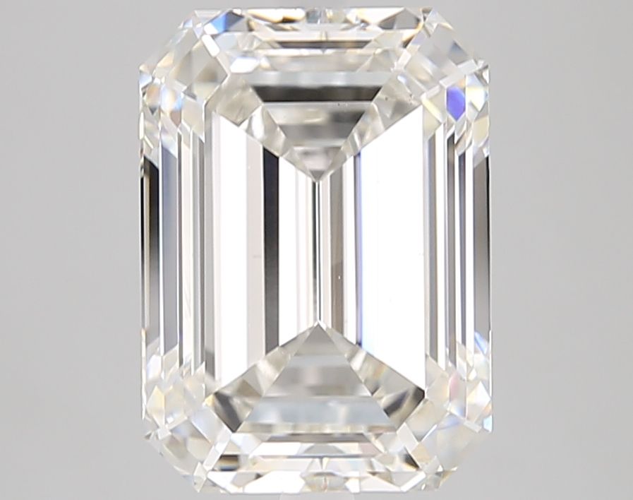 5.22 ct. emerald Lab Grown Diamond front image