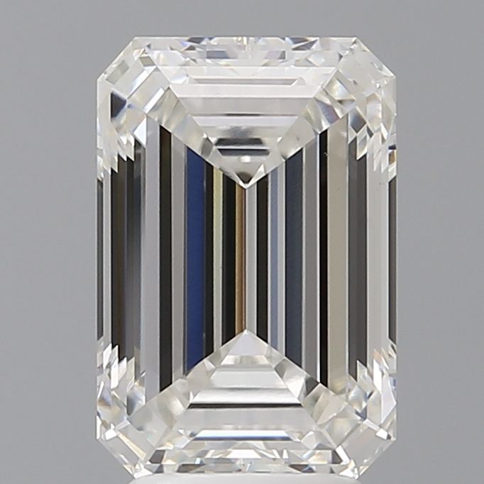 4.10 ct. emerald Lab Grown Diamond front image