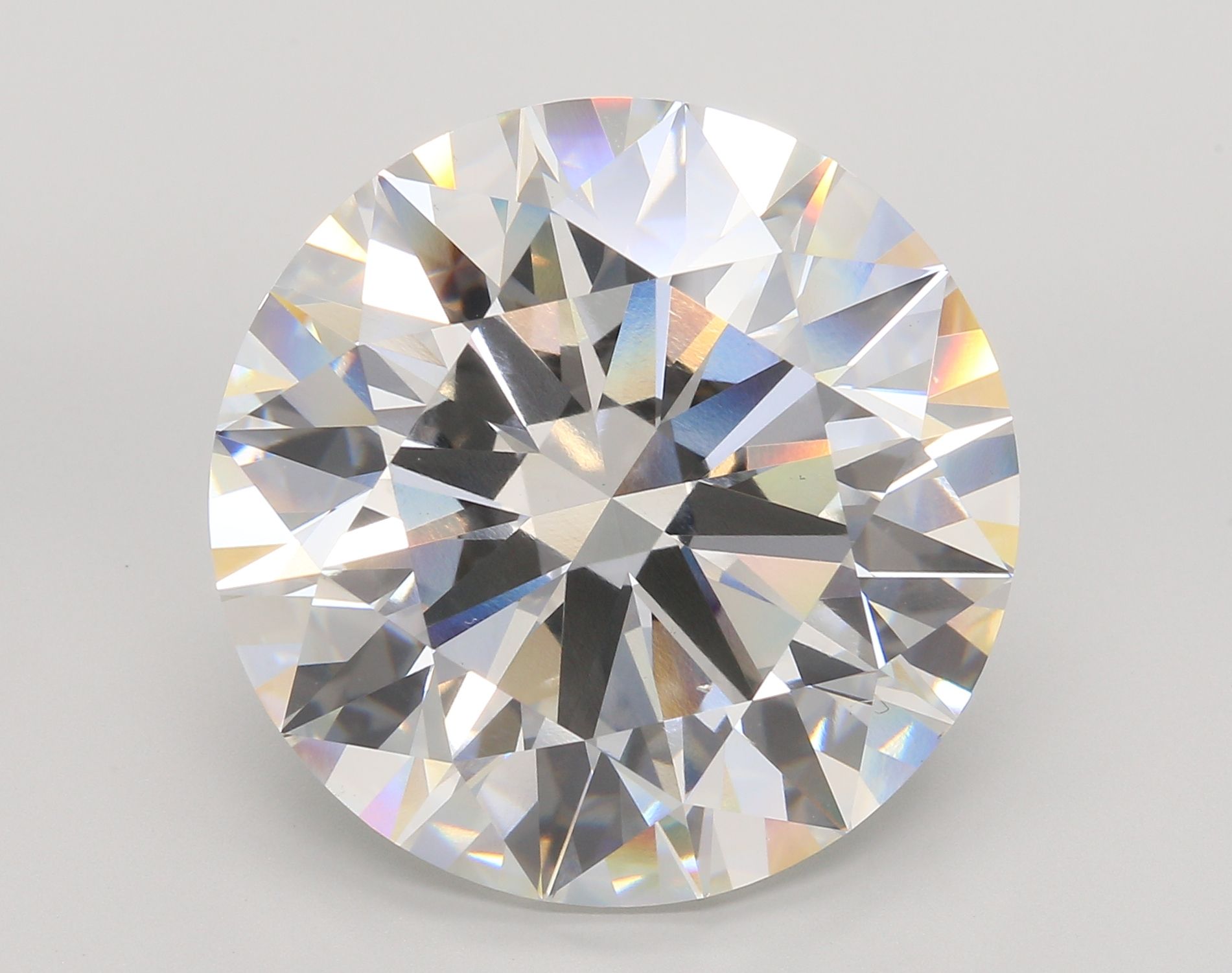 28.03 ct. round Lab Grown Diamond front image