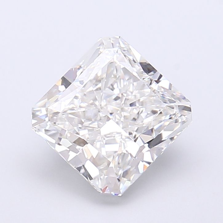 2.5 ct lab-grown Square radiant Diamond