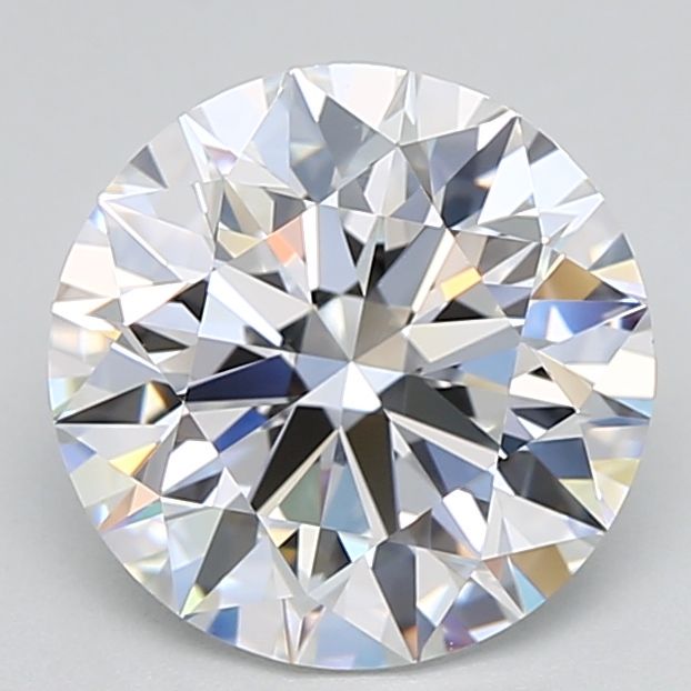 Diamant Rond 3.04 ct - Couleur D - Pureté VVS1