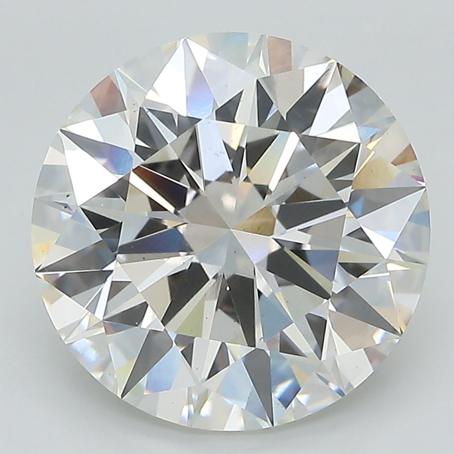 Diamant Rond 7.04 ct - Couleur G - Pureté VS2