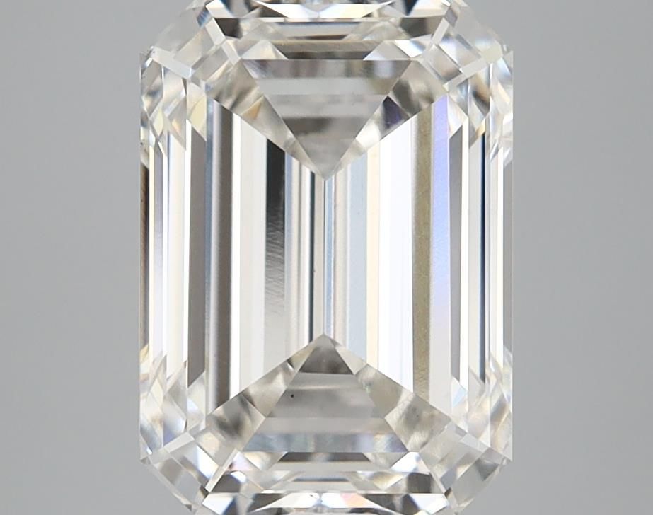 3.78 ct. emerald Lab Grown Diamond front image