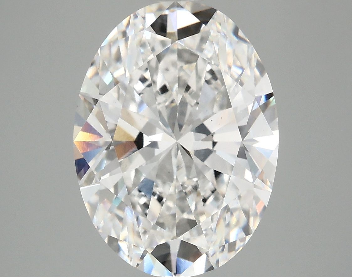 5.03 ct. oval Lab Grown Diamond front image