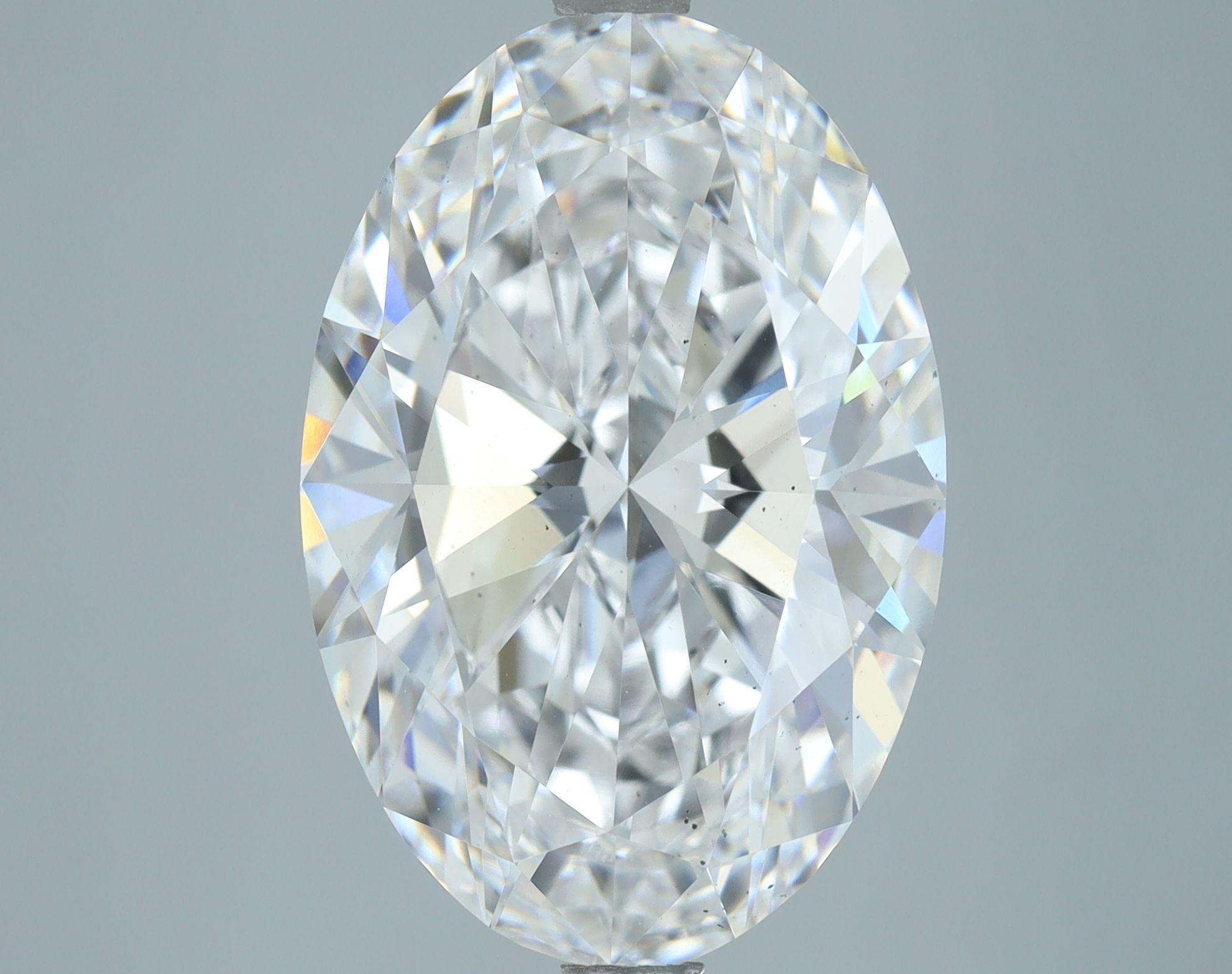 6.01 ct. oval Lab Grown Diamond front image