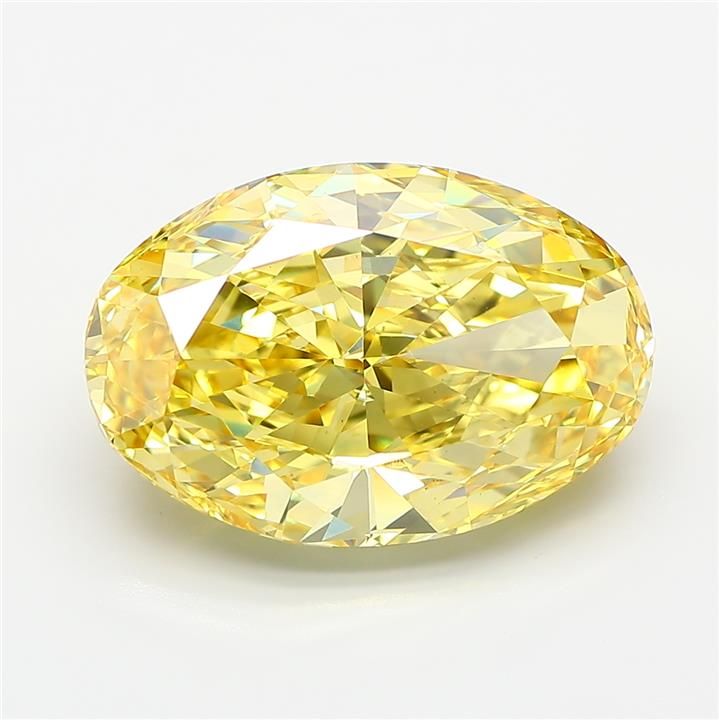 9.05 ct. oval Lab Grown Diamond front image