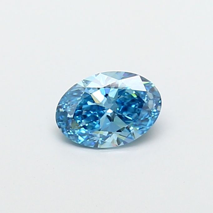 1.01 CT Fancy Vivid Blue OVAL