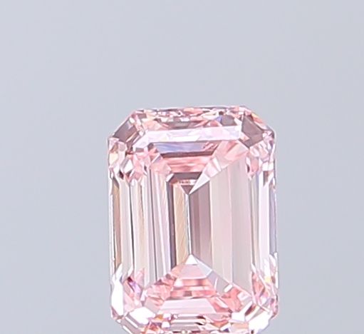 0.59 CT Fancy Intense Pink EMERALD
