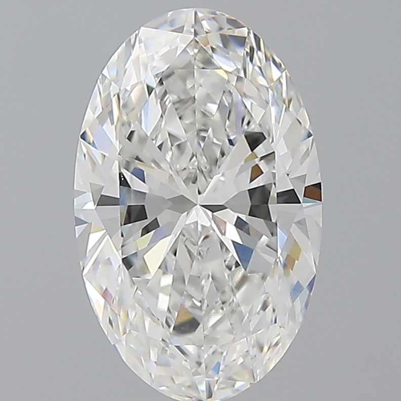 2.58 ct. oval Lab Grown Diamond front image