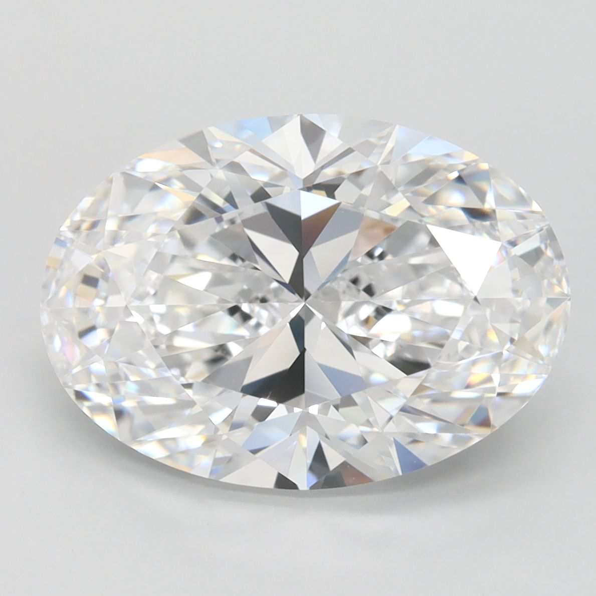 4.02 ct. oval Lab Grown Diamond front image