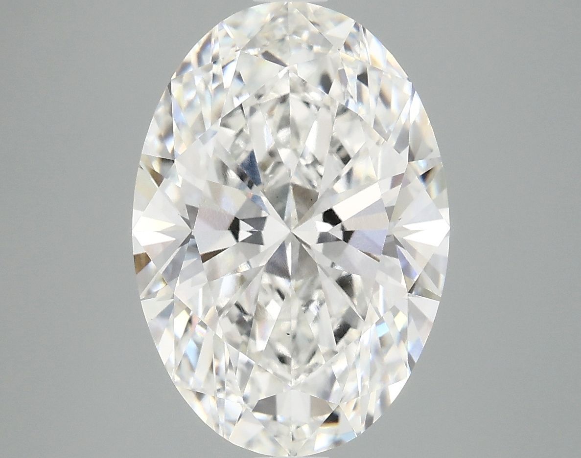 5.03 ct. oval Lab Grown Diamond front image