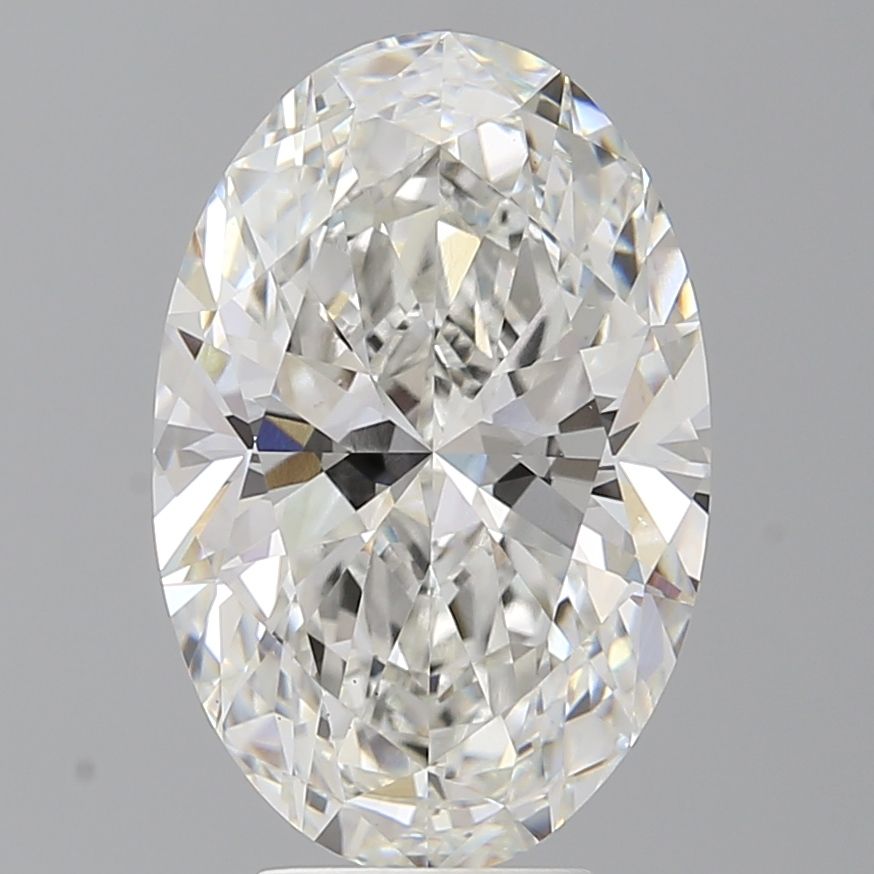 5.59 ct. oval Lab Grown Diamond front image
