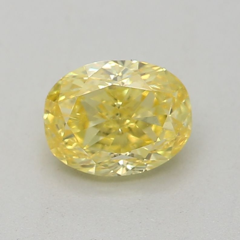 Diament 0.43 ct Fancy Vivid Yellow/VS1