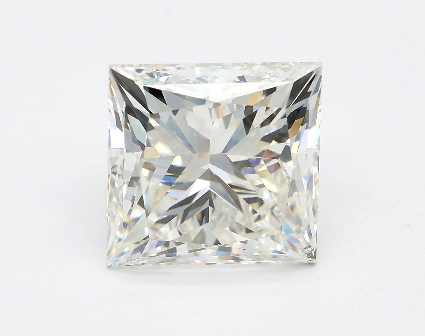 4.55 ct. princess Lab Grown Diamond front image