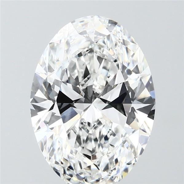 3.01 ct. oval Lab Grown Diamond front image