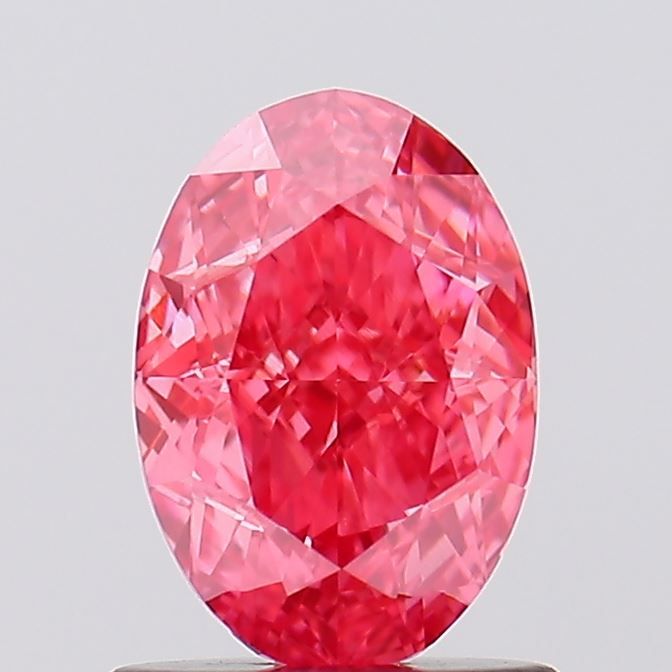 1.05 CT Fancy Vivid Pink OVAL