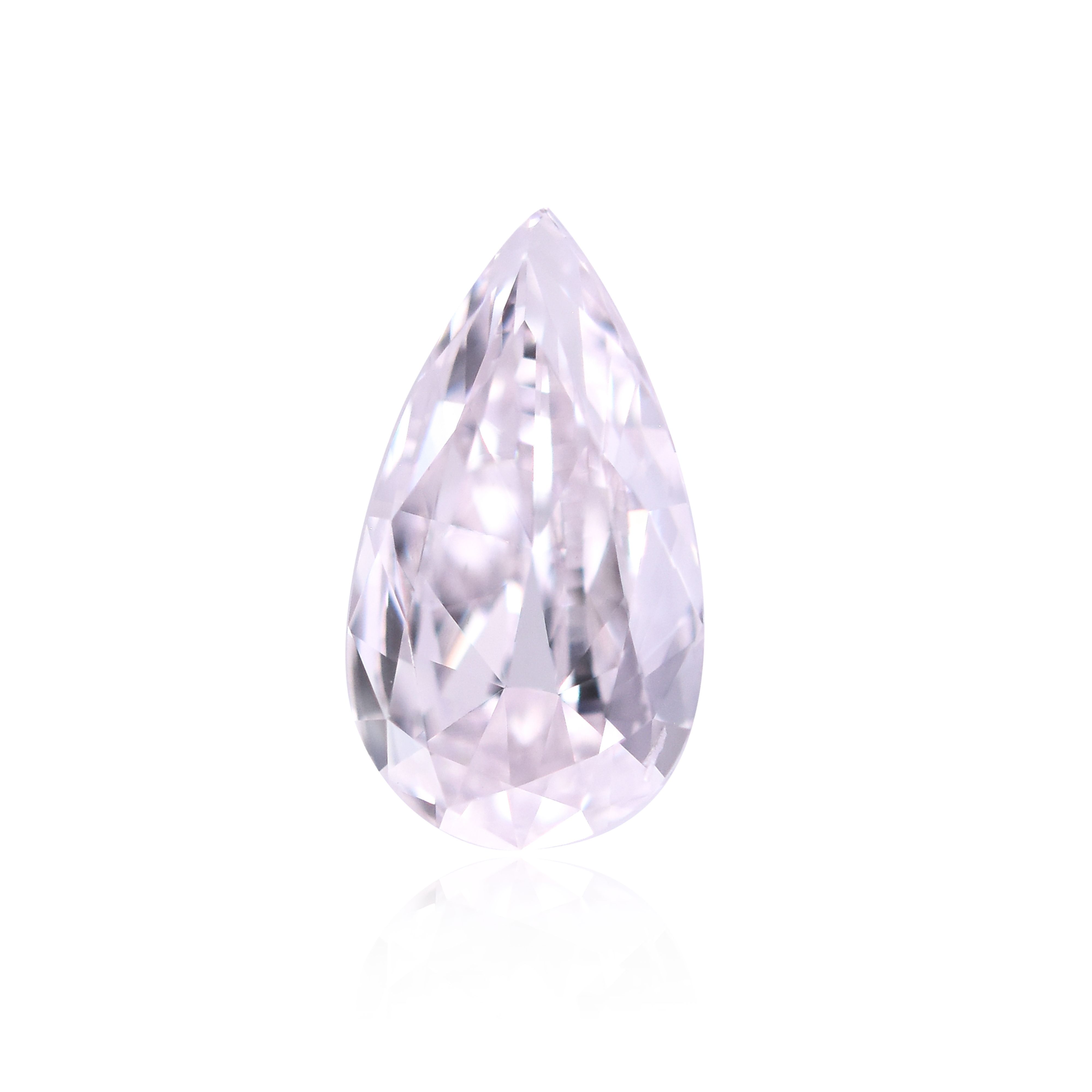 Diament 0.51 ct Faint Pink/VS2