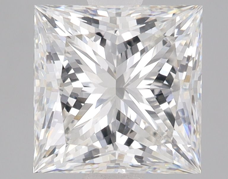 3.04 ct. princess Lab Grown Diamond front image