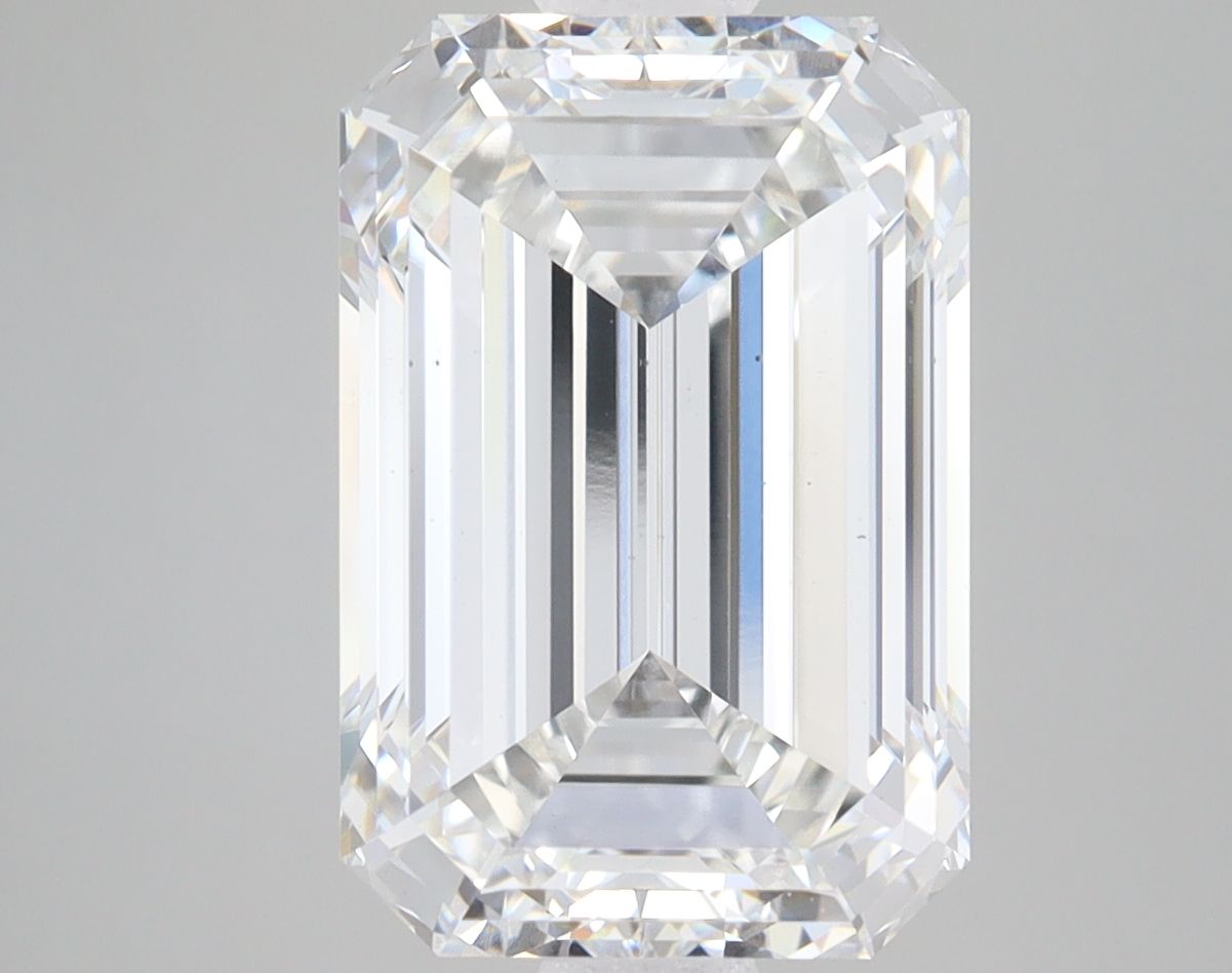 6.02 ct. emerald Lab Grown Diamond front image