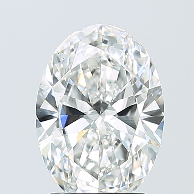 2.02 ct. oval Lab Grown Diamond front image