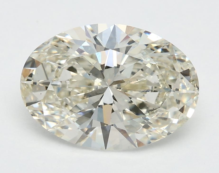 1.74 ct. oval Lab Grown Diamond front image
