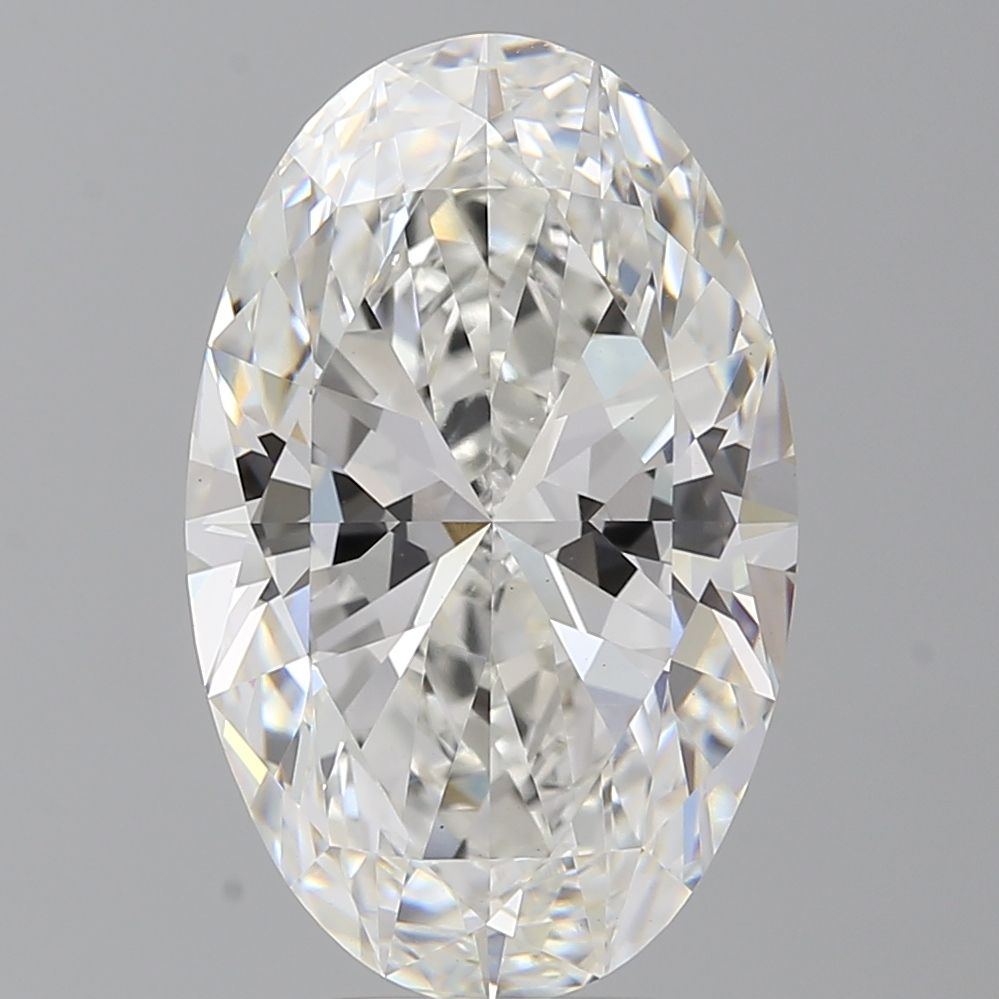 7.60 ct. oval Lab Grown Diamond front image