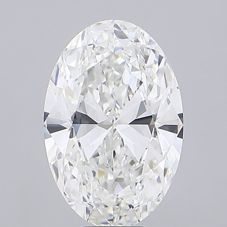10.09 ct. oval Lab Grown Diamond front image
