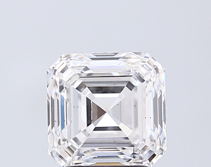 2.56 ct. asscher Lab Grown Diamond front image