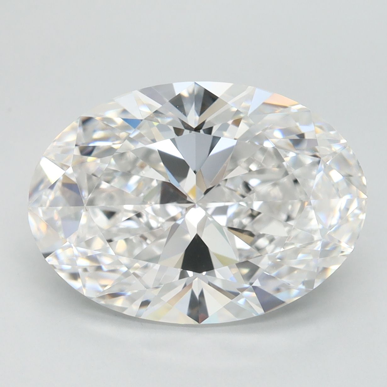 4.02 ct. oval Lab Grown Diamond front image