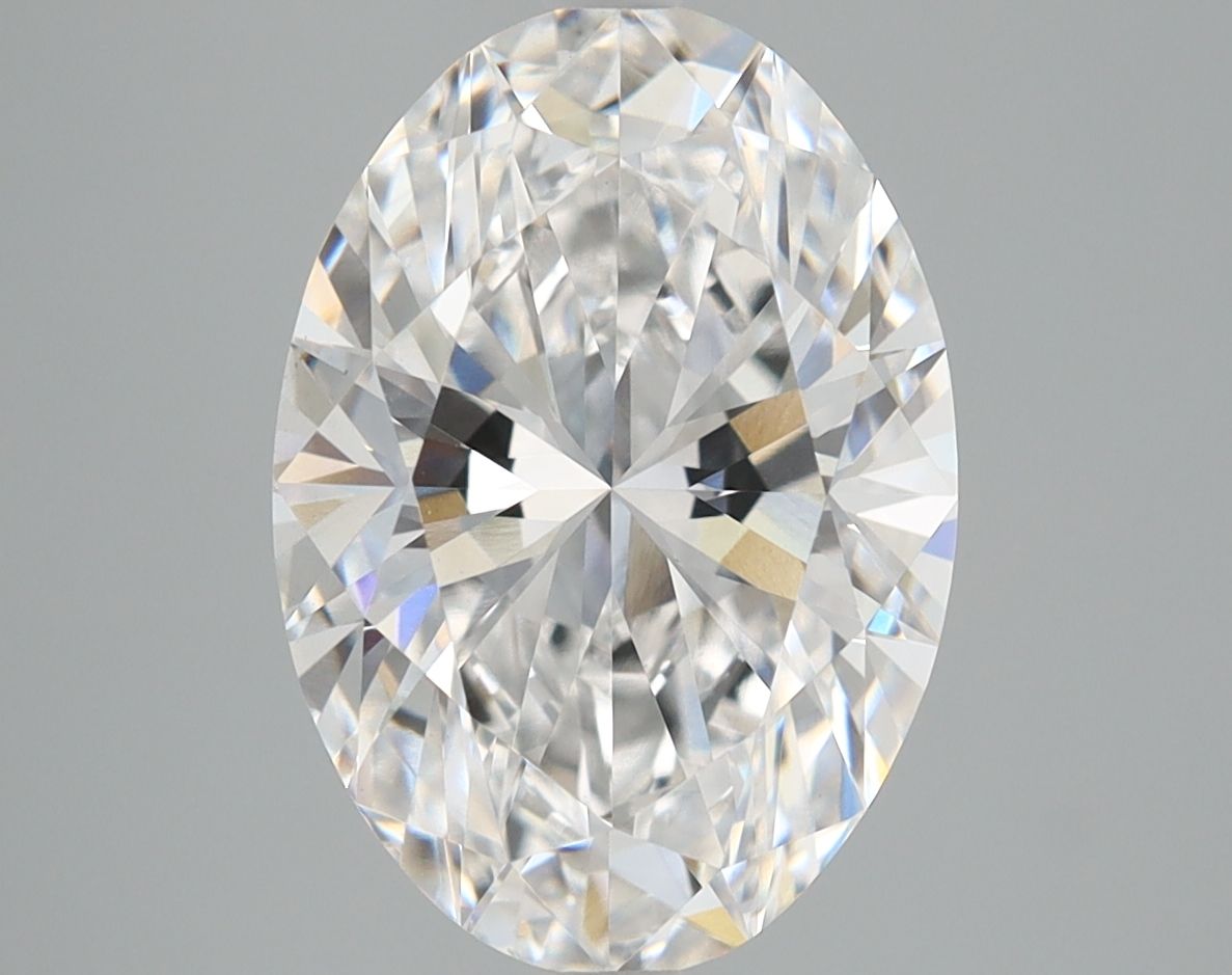 4.07 ct. oval Lab Grown Diamond front image