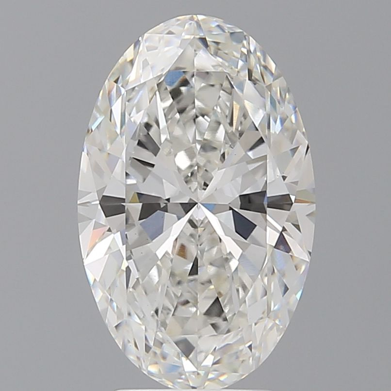 4.10 ct. oval Lab Grown Diamond front image