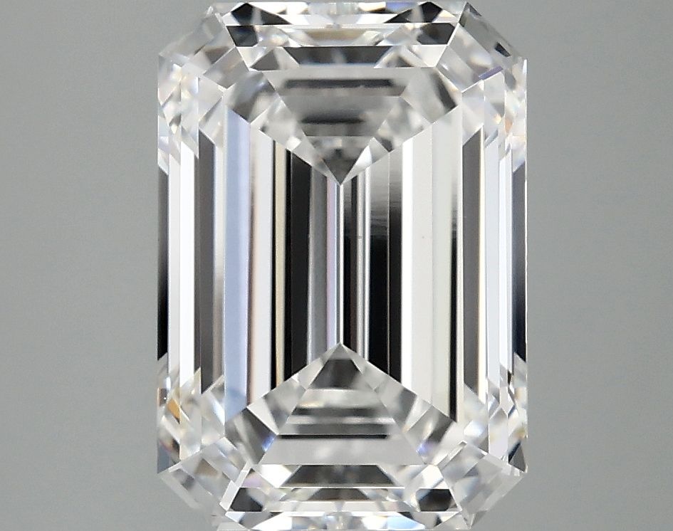 4.10 ct. emerald Lab Grown Diamond front image