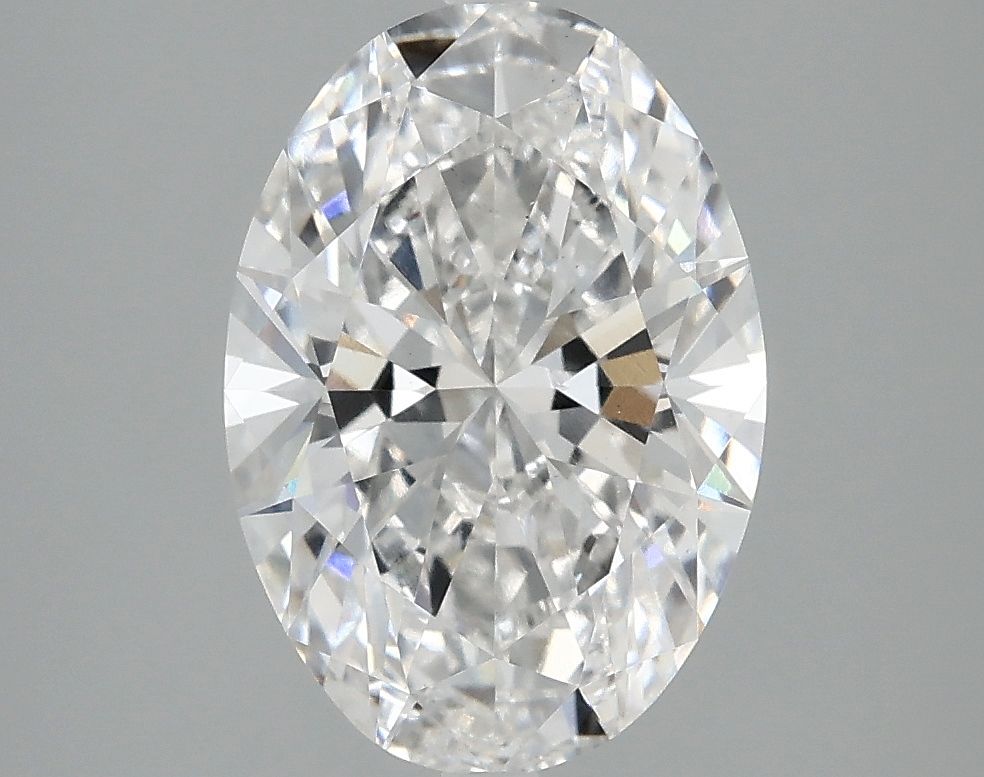 2.96 ct. oval Lab Grown Diamond front image