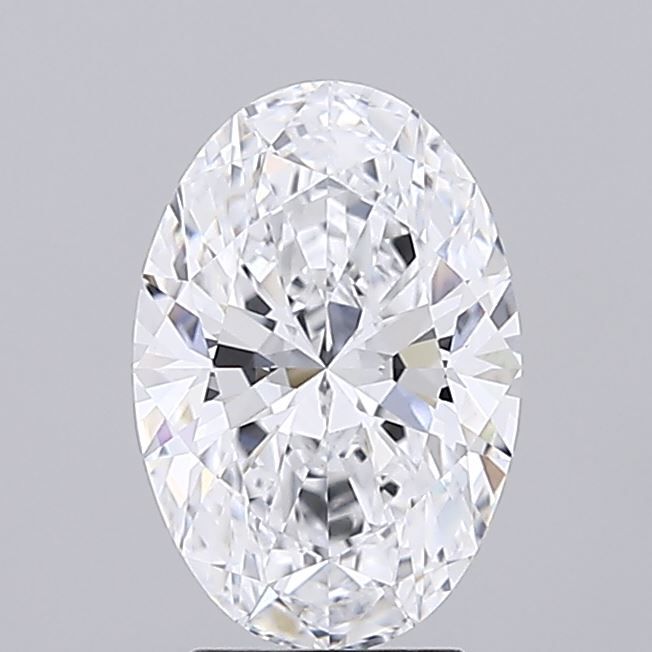 2.83 ct. oval Lab Grown Diamond front image
