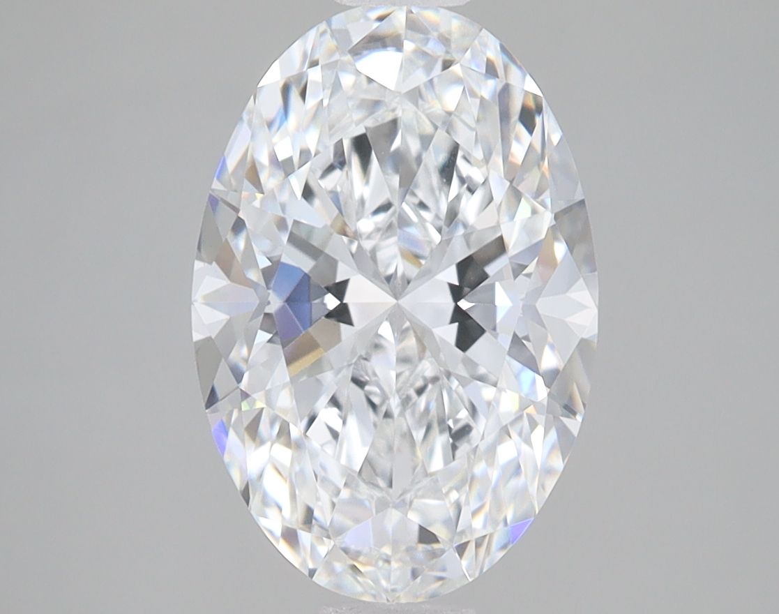 3.08 ct. oval Lab Grown Diamond front image